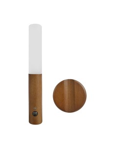 Lámpara de pared recargable led 1w 60 lm 3.000 k con sensor movimiento 2