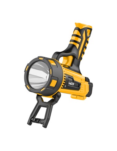 Foco de mano led 10w 1000/400lm/flash/sos...