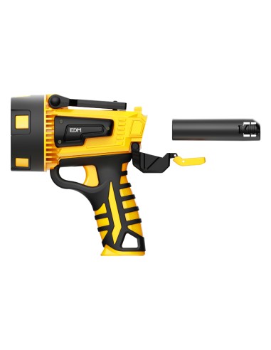 Foco de mano led 10w 1000/400lm/flash/sos...