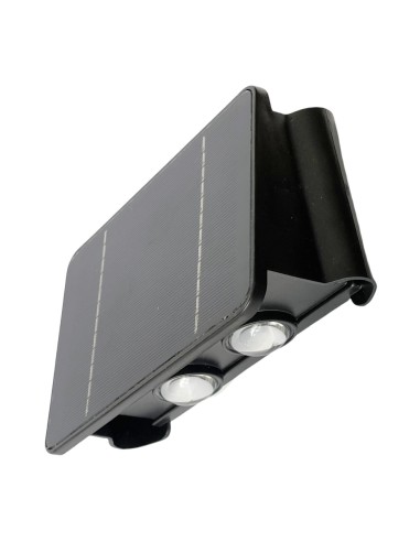 Aplique solar led 200lm 4w 3.000k