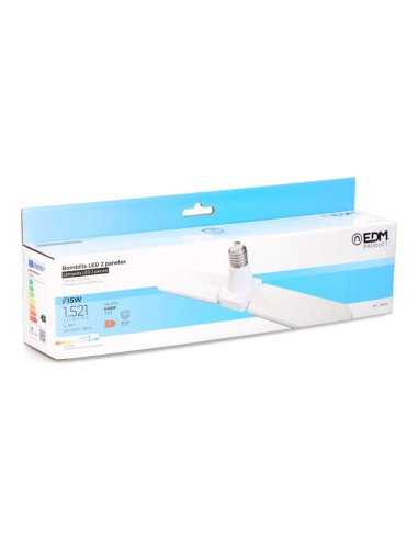 Bombilla led e27 15w 1521lm 6.500k luz fría