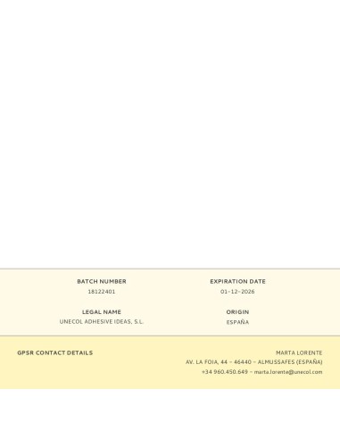 Cola blanca secado transparente, 120 g