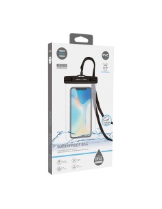 Funda impermeable colgante para agua pvc ipx8 negra 2