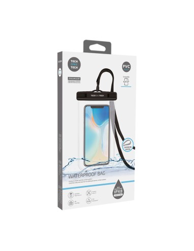 Funda impermeable colgante para agua pvc ipx8...
