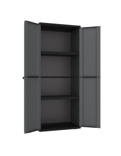 Armario j-base 268, 2 baldas, 68 x 37,5 x 163,5 cm