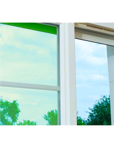 Rollo de mosquitera de color gris 1,20x30m