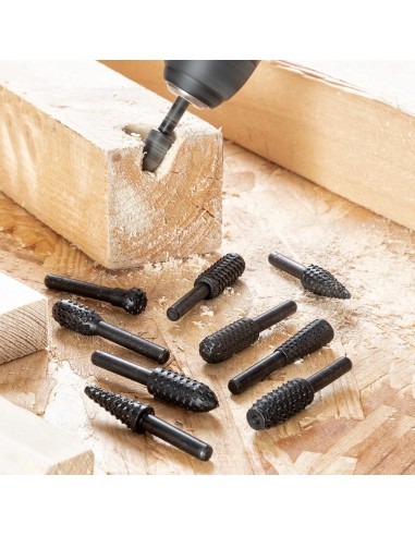 Set de fresas para taladro 10 u