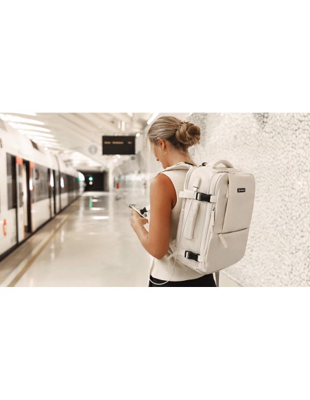 Mochila de 20 l explorer backpack b40 40 x 25 x 20 cm beige