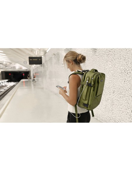 Mochila de 20 l explorer backpack b40 40 x 25 x 20 cm verde militar