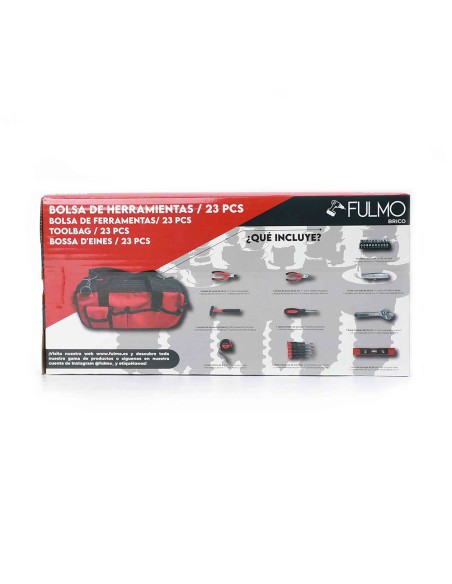 Bolsa de herramientas de 23 piezas