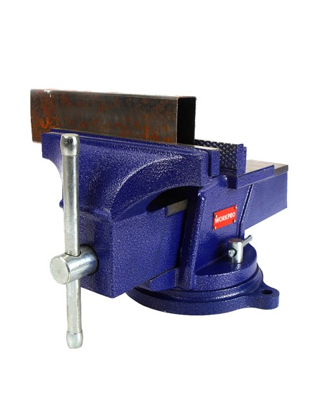 Tornillo de banco, 100 mm, base 360°