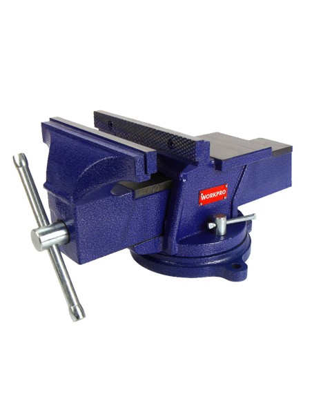 Tornillo de banco, 100 mm, base 360°