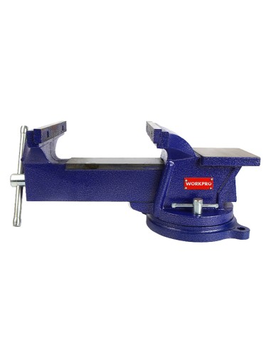 Tornillo de banco, 100 mm, base 360°