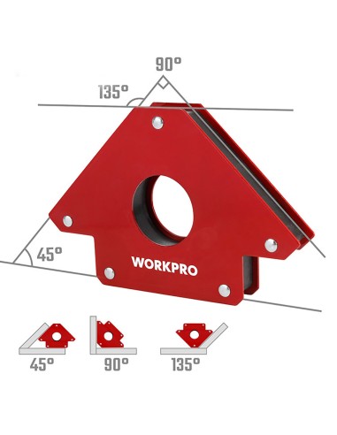 Escuadra magnética de soldadura 125 mm