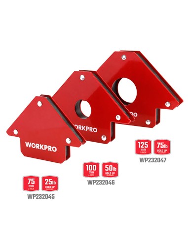 Escuadra magnética de soldadura 125 mm