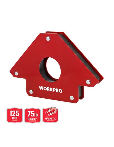 Escuadra magnética de soldadura 125 mm