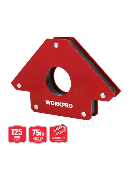 Escuadra magnética de soldadura 125 mm