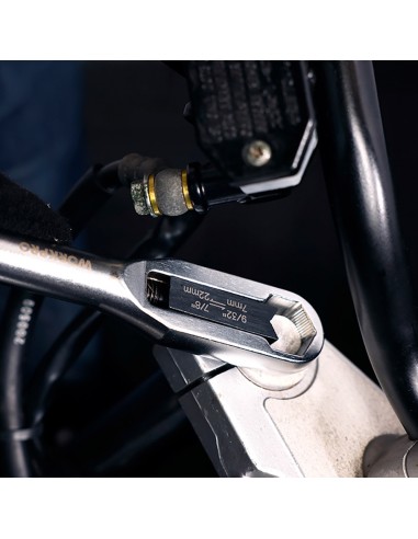 Llave ajustable universal 7 - 22 mm, métrica y sae