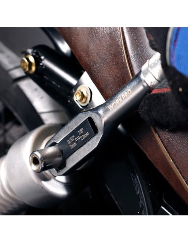 Llave ajustable universal 7 - 22 mm, métrica y sae