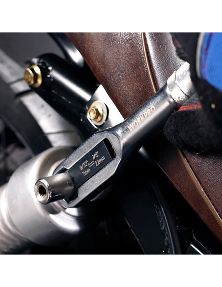 Llave ajustable universal 7 - 22 mm, métrica y sae