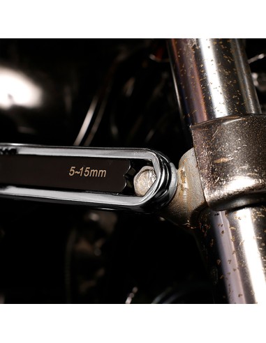 Llave ajustable universal 5 - 27mm, métrica y sae