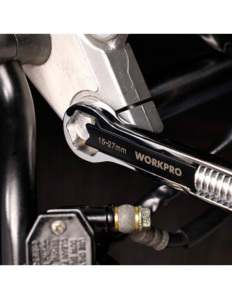 Llave ajustable universal 5 - 27mm, métrica y sae