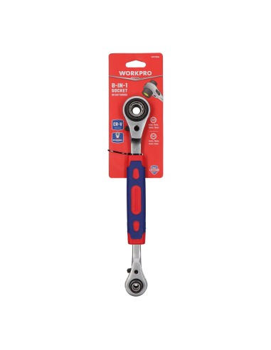 Llave carraca vaso múltiple 8en1,...