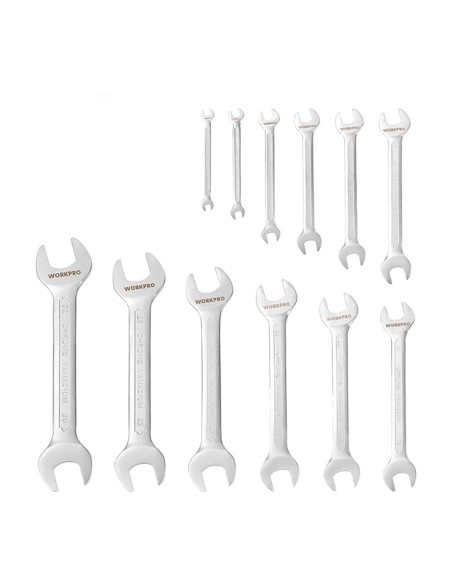 Juego 12 llaves fijas