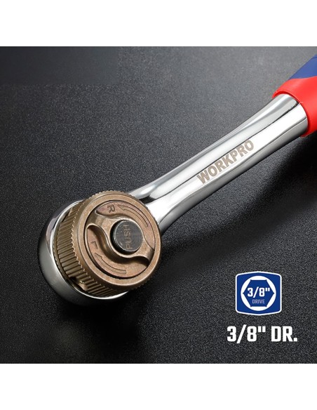 Carraca 3/8" double drive