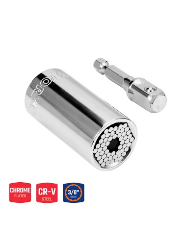 Vaso universal 3/8" 7-19 mm