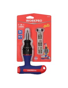 Destornillador de carraca t, 8 piezas 2