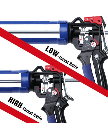 Pistola selladora trabajo pesado 230 mm