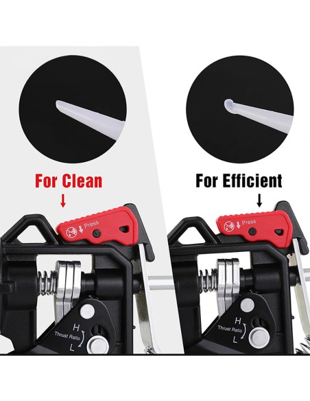 Pistola selladora trabajo pesado 230 mm