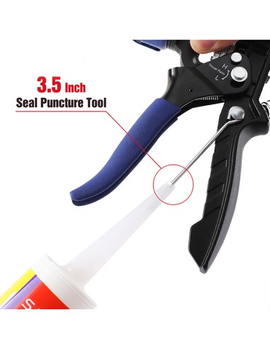 Pistola selladora trabajo pesado 230 mm