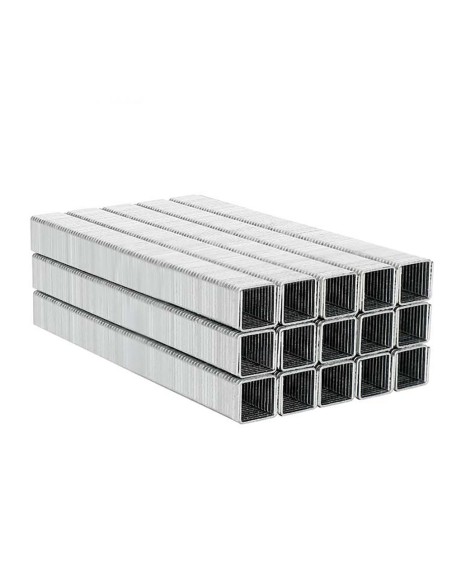 Grapas variadas, 20ga t50 10 mm, 12mm + clavos 18ga f 15 mm, 7500 uds