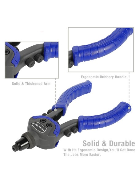 Remachadora manual 250 mm (10")