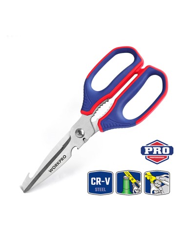Tijeras bricolaje multifunción 250 mm