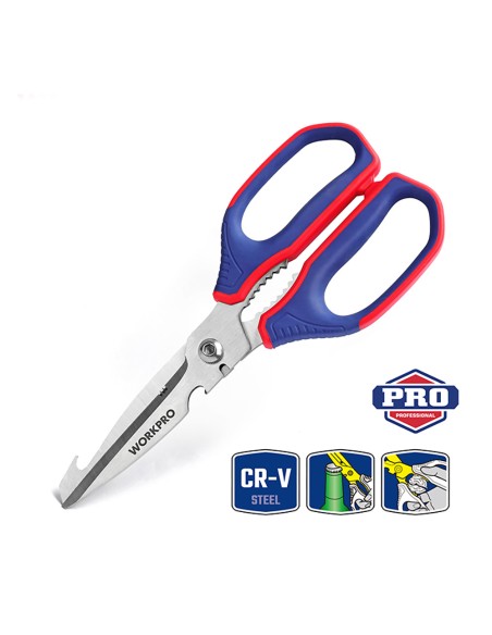 Tijeras bricolaje multifunción 250 mm