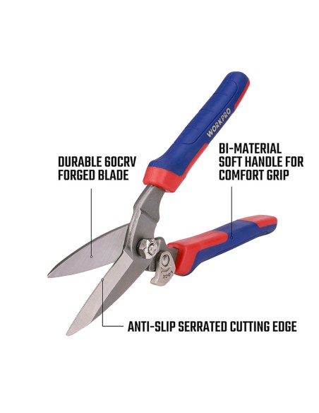 Tijeras multifunción forjadas 200 mm