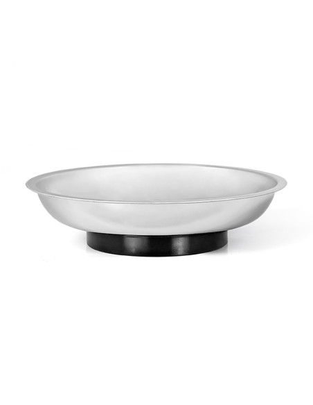 Bandeja metálica, magnética, redonda, 148 mm