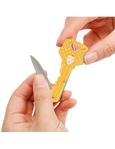 Llave cortaplumas, 40 mm, dorada