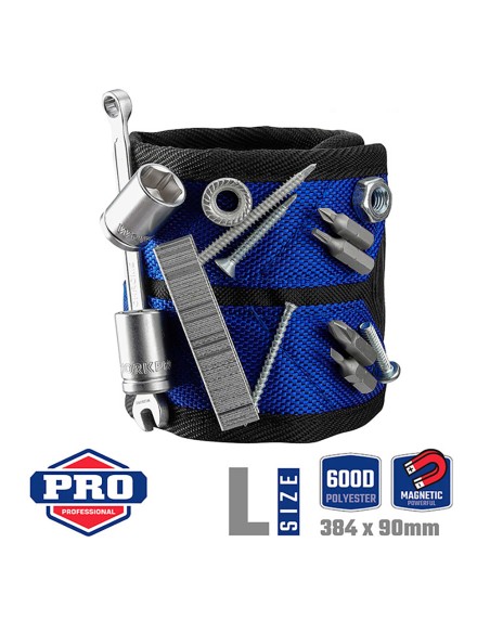 Muñequera magnética 285 × 75 mm