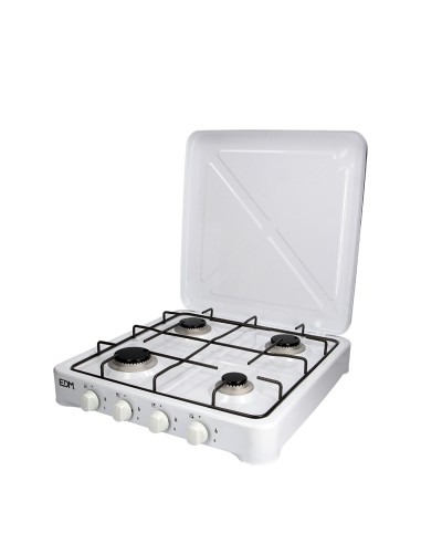 Cocina de gas esmaltada 4 fuegos