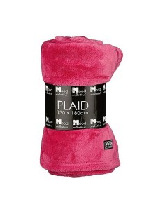 Manta polar suave fucsia 1,80 x 1,30 m