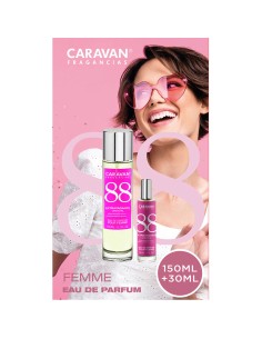 Estuche eau de parfum caravan nº 88, 150 + 30 ml señora