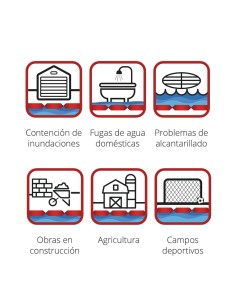 Saco anti-inundaciones hydrosnake 2