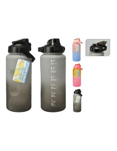 Botella de agua 2000 ml colores surtidos