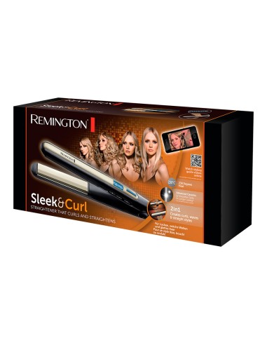 Plancha de pelo sleek&curl
