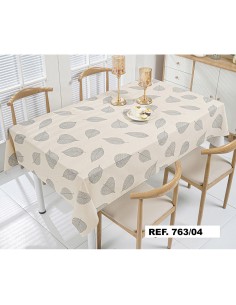 Rollo mantel hoja silver, 1,40 x 20 m