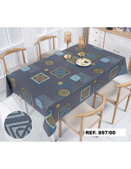 Rollo mantel master gold azul, 1,40 x 20 m